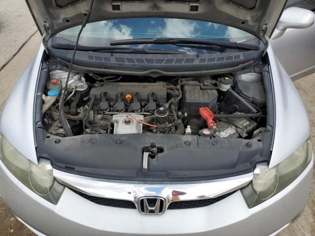 19XFA1F61BE009552 - 2011 HONDA CIVIC LX-S فضي صورة 11