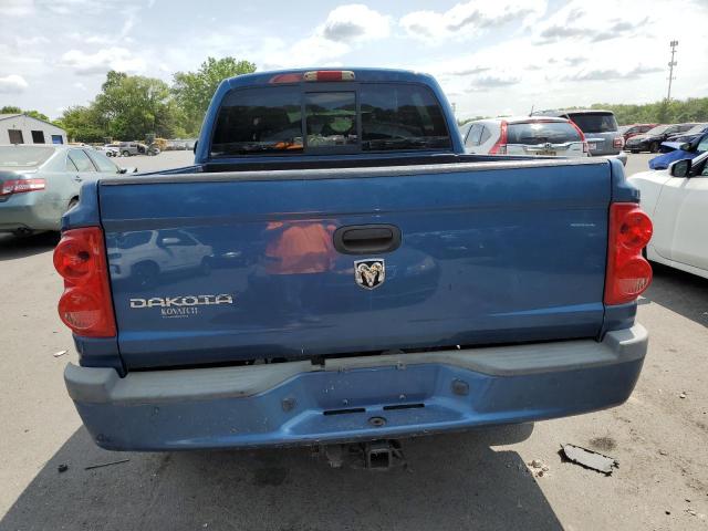 1D7HW58N35S291223 - 2005 DODGE DAKOTA QUAD LARAMIE BLUE photo 6