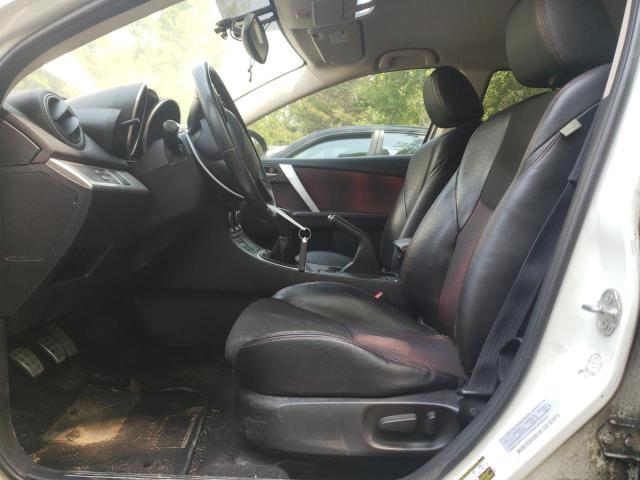 JM1BL1N39C1630865 - 2012 MAZDA SPEED 3 Ақ фото 7