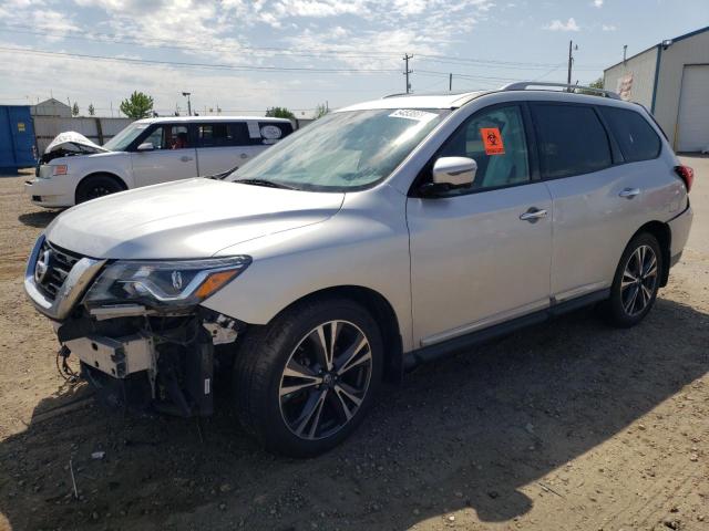 5N1DR2MM5HC633115 - 2017 NISSAN PATHFINDER S SILVER photo 1