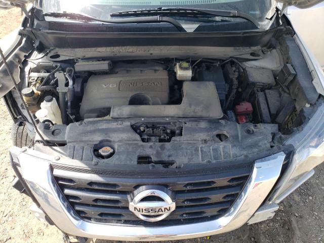 5N1DR2MM5HC633115 - 2017 NISSAN PATHFINDER S SILVER photo 12