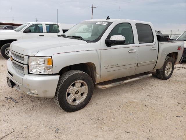 3GCPKTE77DG325553 - 2013 CHEVROLET SILVERADO K1500 LTZ SILVER photo 1