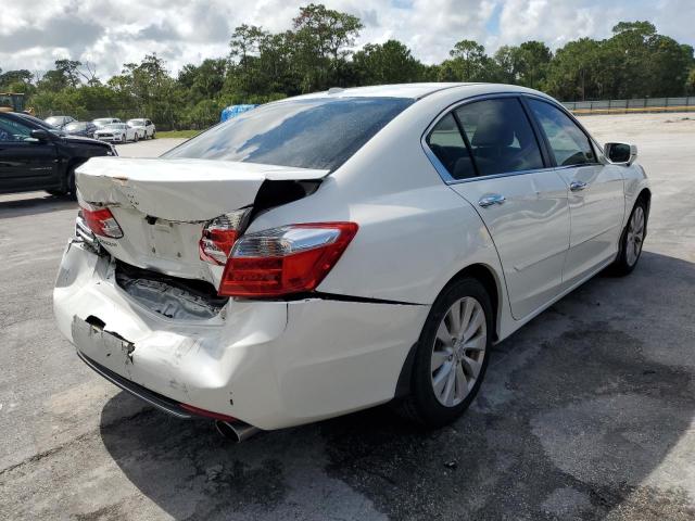 1HGCR2F82EA173825 - 2014 HONDA ACCORD EXL WHITE photo 3