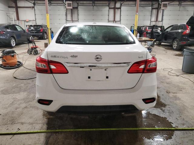 3N1AB7AP6KY426029 - 2019 NISSAN SENTRA S WHITE photo 6