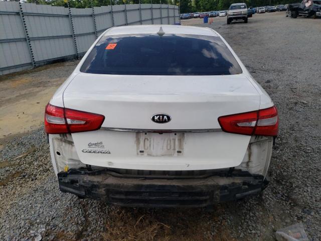 KNALN4D72G5215239 - 2016 KIA CADENZA LUXURY WHITE photo 6