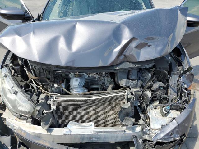 2HGFC4A54JH307091 - 2018 HONDA CIVIC LX ნაცრისფერი ფოტო 11