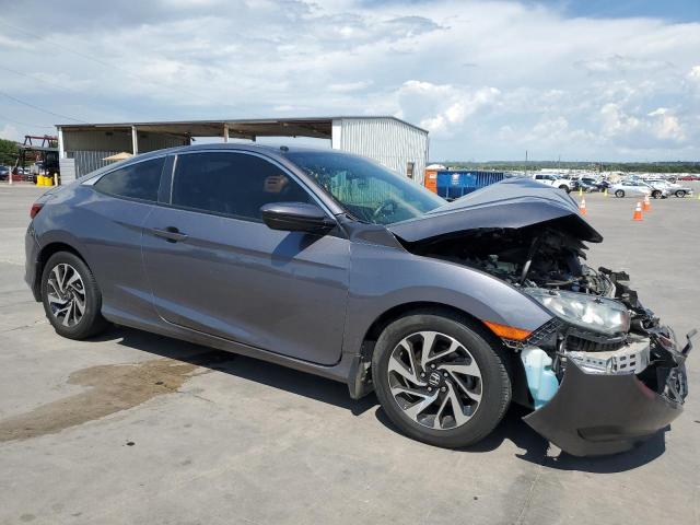 2HGFC4A54JH307091 - 2018 HONDA CIVIC LX ნაცრისფერი ფოტო 4