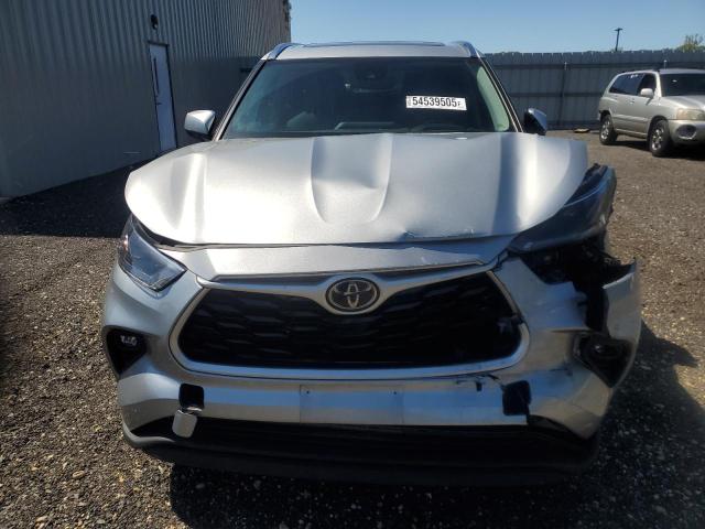 5TDGZRBH3MS074401 - 2021 TOYOTA HIGHLANDER XLE SILVER photo 5