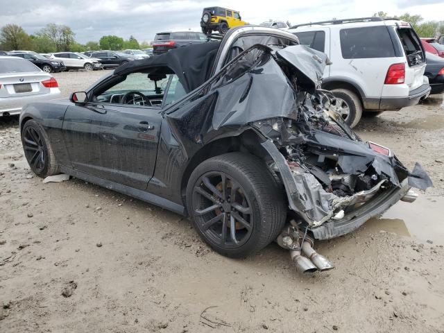 2G1FL3DP2D9807361 - 2013 CHEVROLET CAMARO ZL1 შავი ფოტო 2