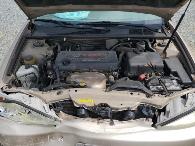 4T1BE32K32U117010 - 2002 TOYOTA CAMRY LE GOLD photo 11