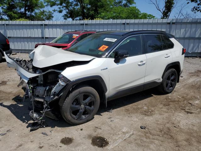 JTMEWRFV5LJ036728 - 2020 TOYOTA RAV4 XSE WHITE photo 1