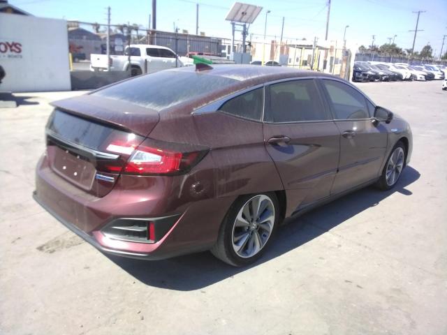 JHMZC5F1XMC000649 - 2021 HONDA CLARITY MAROON photo 4