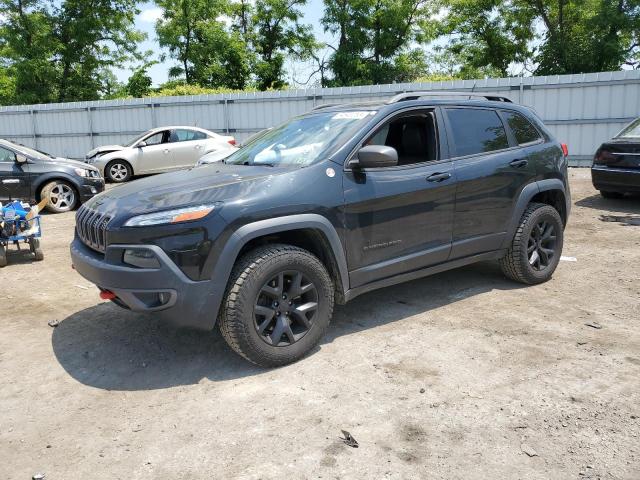 1C4PJMBS9FW614097 - 2015 JEEP CHEROKEE TRAILHAWK BLACK photo 1