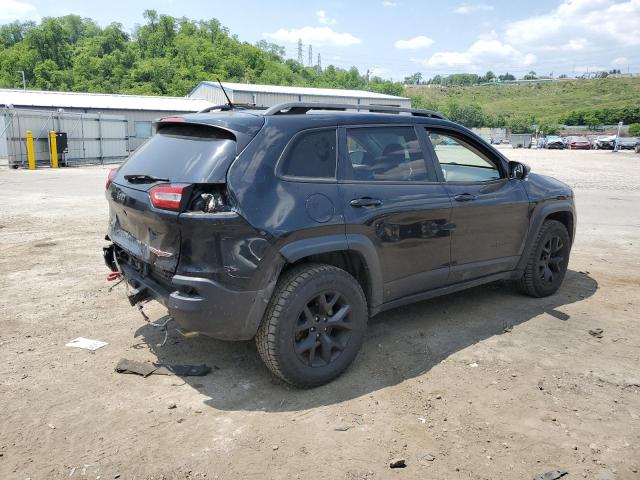 1C4PJMBS9FW614097 - 2015 JEEP CHEROKEE TRAILHAWK BLACK photo 3