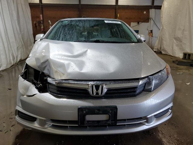 19XFB2F87CE330081 - 2012 HONDA CIVIC EX SILVER photo 5