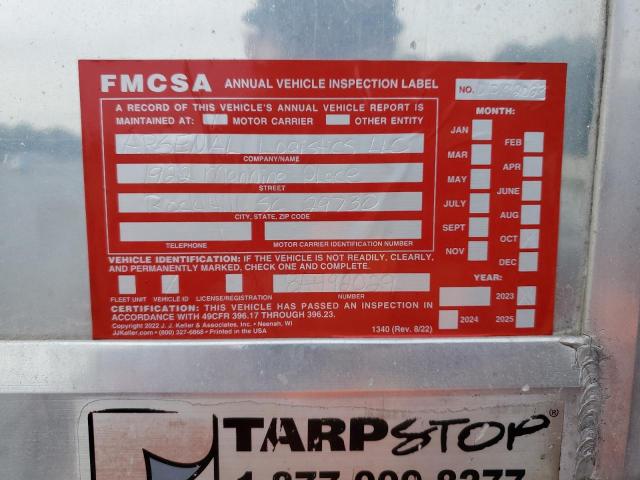 1UYFS24858A492029 - 2008 UTILITY TRAILER GRAY photo 10