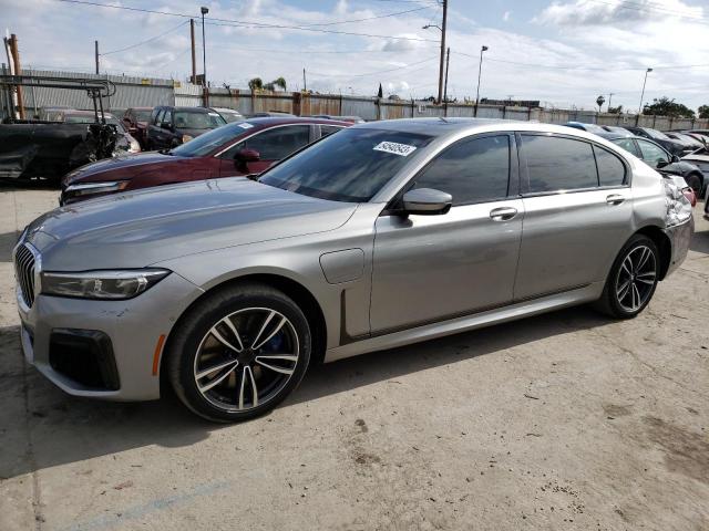 WBA7W4C05LBM70658 - 2020 BMW 745XE Plata foto 1