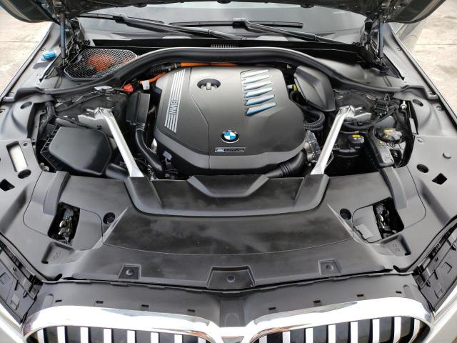 WBA7W4C05LBM70658 - 2020 BMW 745XE Plata foto 11