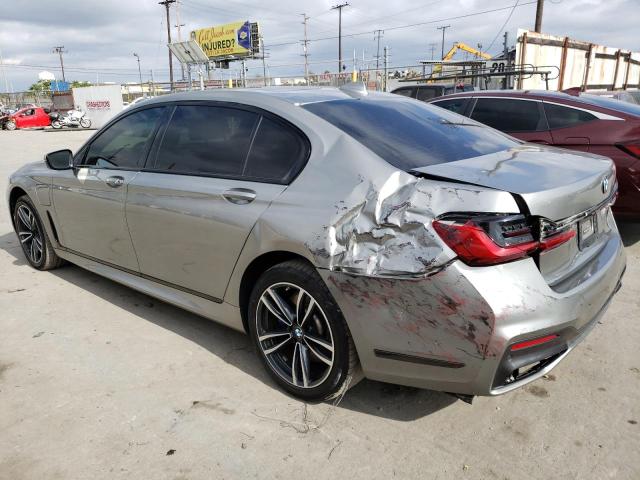 WBA7W4C05LBM70658 - 2020 BMW 745XE Plata foto 2