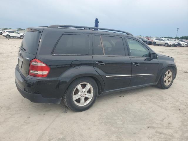 4JGBF71E87A217774 - 2007 MERCEDES-BENZ GL 450 4MATIC BLACK photo 3