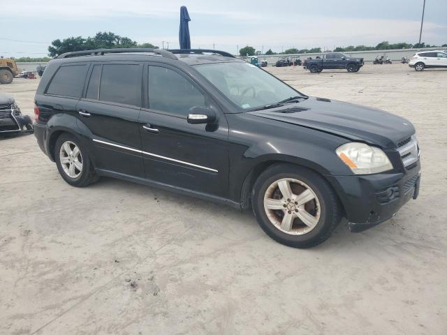 4JGBF71E87A217774 - 2007 MERCEDES-BENZ GL 450 4MATIC BLACK photo 4