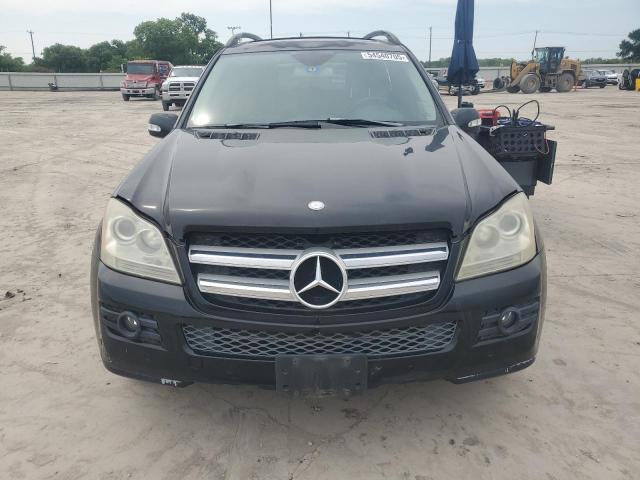 4JGBF71E87A217774 - 2007 MERCEDES-BENZ GL 450 4MATIC BLACK photo 5