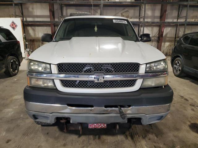 1GCHK29U34E177018 - 2004 CHEVROLET SILVERADO K2500 HEAVY DUTY WHITE photo 5