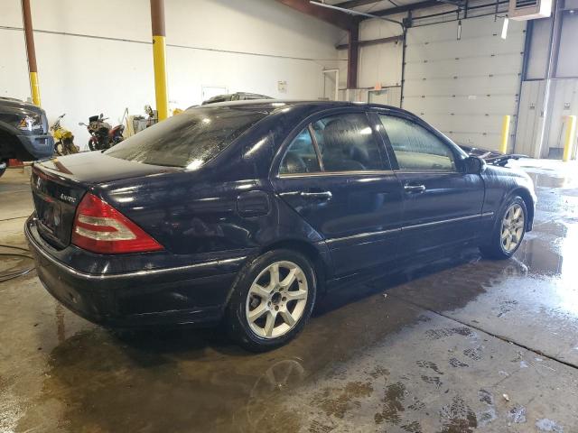 WDBRF92H87F912054 - 2007 MERCEDES-BENZ C 280 4MATIC BLUE photo 3