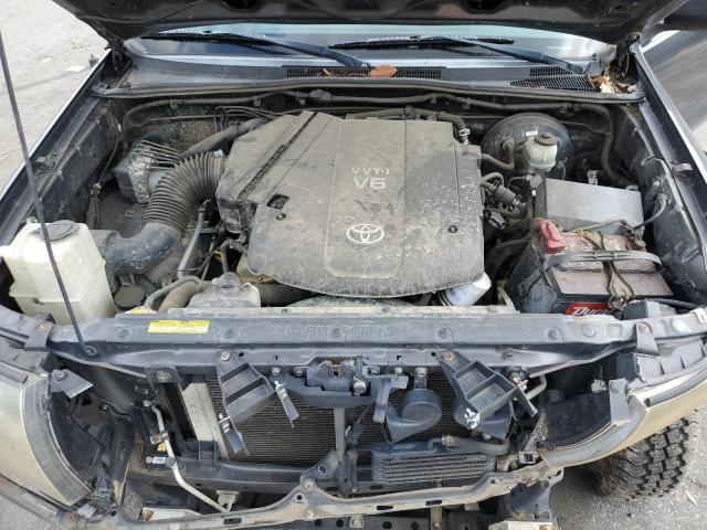 3TMJU4GN4BM121647 - 2011 TOYOTA TACOMA DOUBLE CAB PRERUNNER CHARCOAL photo 11