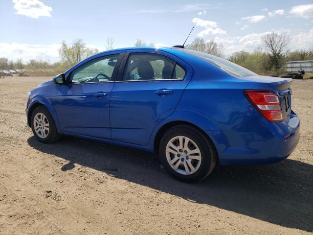 1G1JB5SH6H4136290 - 2017 CHEVROLET SONIC LS 蓝色 照片 2