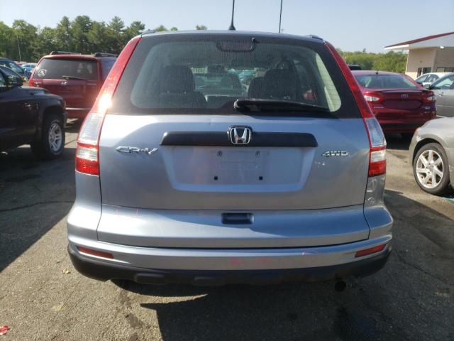 5J6RE4H34BL022996 - 2011 HONDA CR-V LX BLUE photo 6