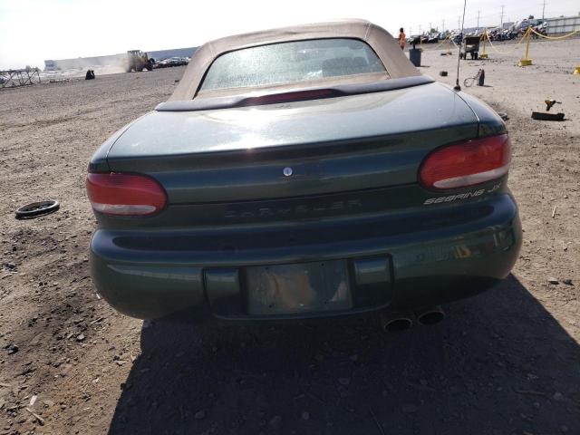 3C3EL45H2XT603536 - 1999 CHRYSLER SEBRING JX GREEN photo 6