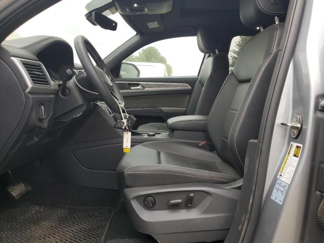 1V2KE2CA5MC205519 - 2021 VOLKSWAGEN ATLAS CROS SE SILVER photo 7