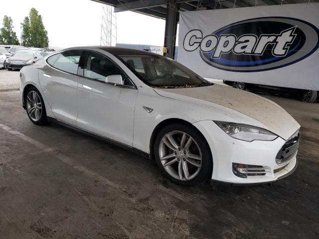 5YJSA1CN1DFP14049 - 2013 TESLA MODEL S თეთრი ფოტო 4