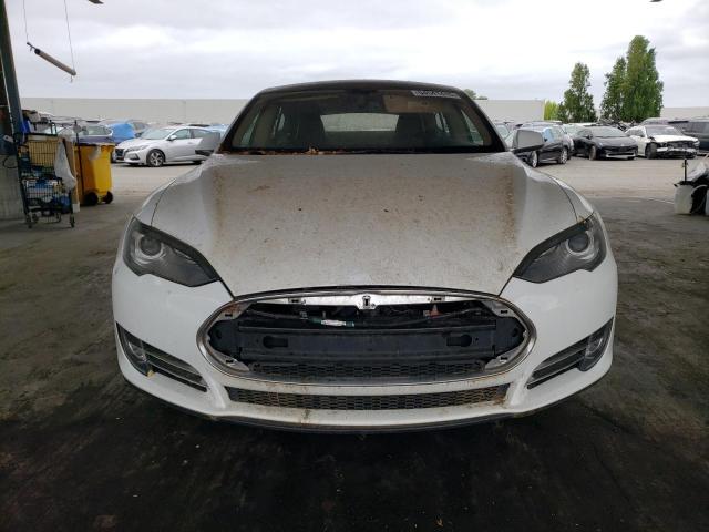 5YJSA1CN1DFP14049 - 2013 TESLA MODEL S თეთრი ფოტო 5