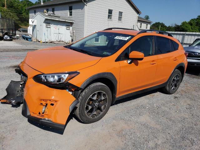 JF2GTADC8JH230051 - 2018 SUBARU CROSSTREK PREMIUM ORANGE photo 1