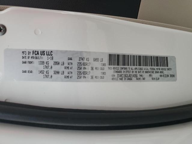 2C4RC1BG3JR214356 - 2018 CHRYSLER PACIFICA TOURING L 白色 照片 13