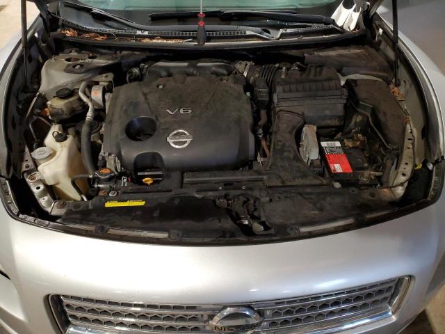 1N4AA5AP0AC808770 - 2010 NISSAN MAXIMA S SILVER photo 11