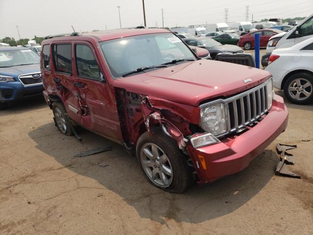 1J4PN5GK3AW171404 - 2010 JEEP LIBERTY LIMITED RED photo 4