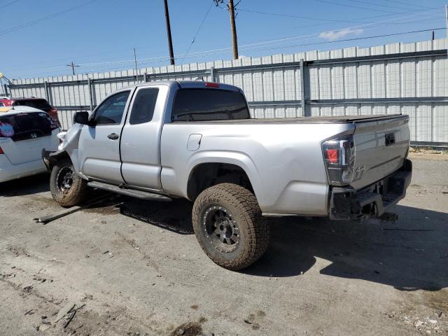 5TFSX5EN0HX049076 - 2017 TOYOTA TACOMA ACCESS CAB ვერცხლისფერი ფოტო 2