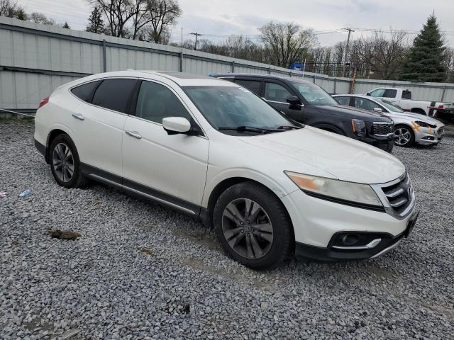 5J6TF1H5XEL001707 - 2014 HONDA CROSSTOUR EXL თეთრი ფოტო 4