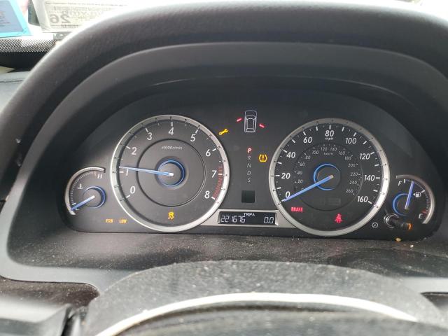 5J6TF1H5XEL001707 - 2014 HONDA CROSSTOUR EXL თეთრი ფოტო 9