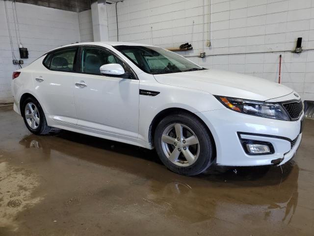 KNAGM4A78F5537164 - 2015 KIA OPTIMA LX WHITE photo 4