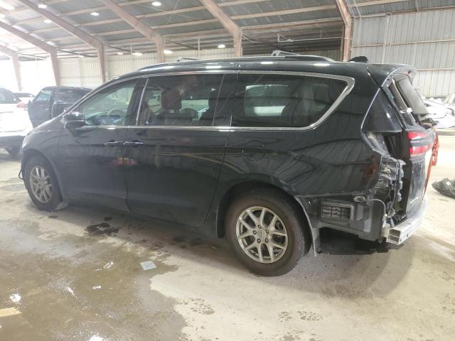 2C4RC1BG2NR116263 - 2022 CHRYSLER PACIFICA TOURING L BLACK photo 2