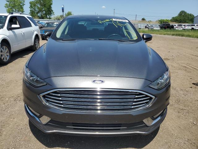 3FA6P0LU1HR213271 - 2017 FORD FUSION SE HYBRID CHARCOAL photo 5