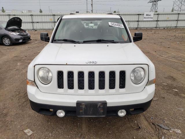 1C4NJRBB0ED809567 - 2014 JEEP PATRIOT SPORT WHITE photo 5