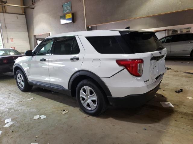 1FM5K8AB8LGB66059 - 2020 FORD EXPLORER POLICE INTERCEPTOR 白色 照片 2