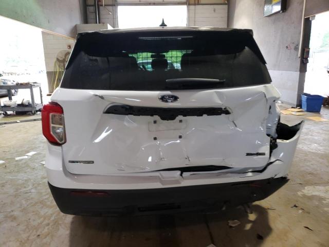 1FM5K8AB8LGB66059 - 2020 FORD EXPLORER POLICE INTERCEPTOR 白色 照片 6