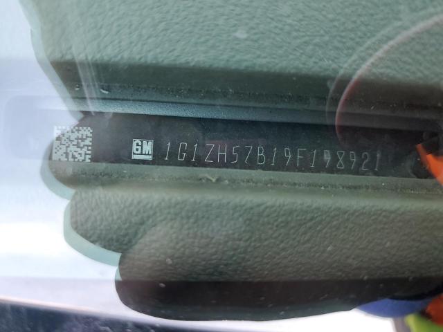 1G1ZH57B19F198921 - 2009 CHEVROLET MALIBU 1LT SILVER photo 12