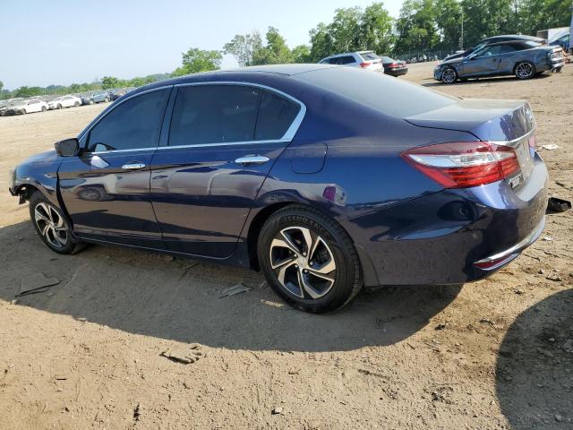 1HGCR2F36HA209590 - 2017 HONDA ACCORD LX BLUE photo 2